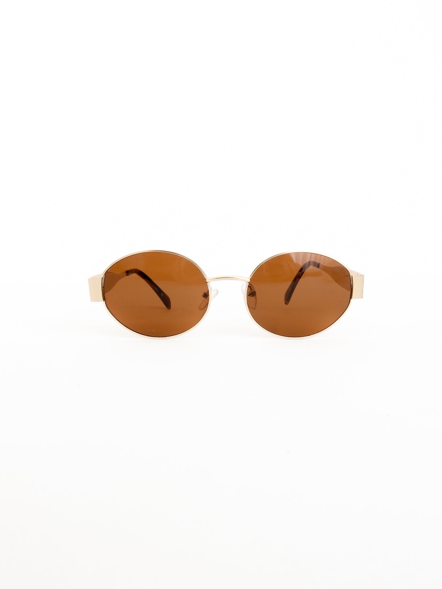 Gafas de sol ovaladas armazón metálico