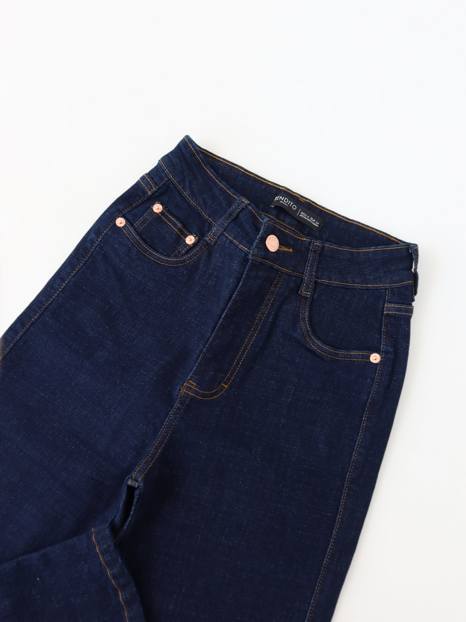 Bootcut regular jeans azul oscuro