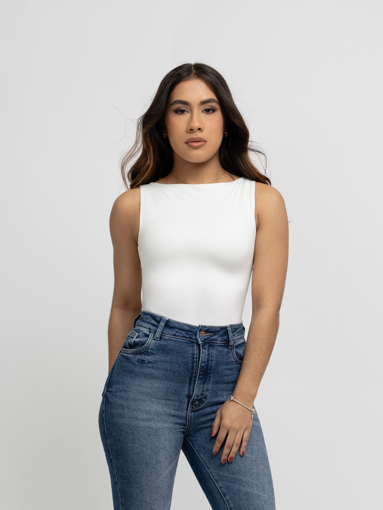 Blusa Olivia crema